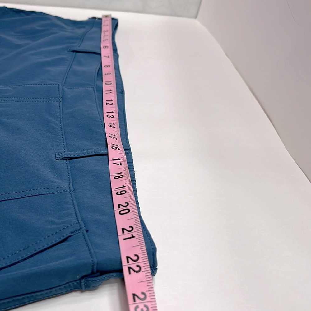 Blue Women's Capris - Picture 5 of 5